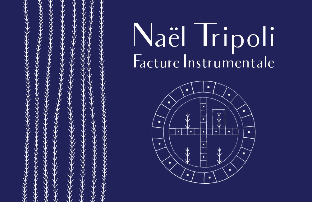 recto de la carte de visite du luthier Naël Tripoli